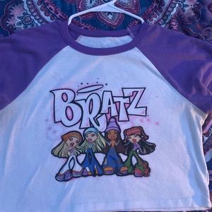 bratz cropped tee